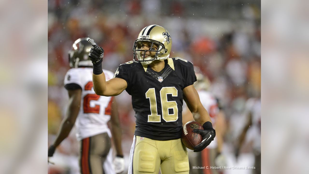 Lance Moore Of The New Orleans Saints In Post Game Interview With CBS  Sports At The Louisiana Superdome Nov 24, 2008 Stock Photo, Picture and  Royalty Free Image. Image 24484024.