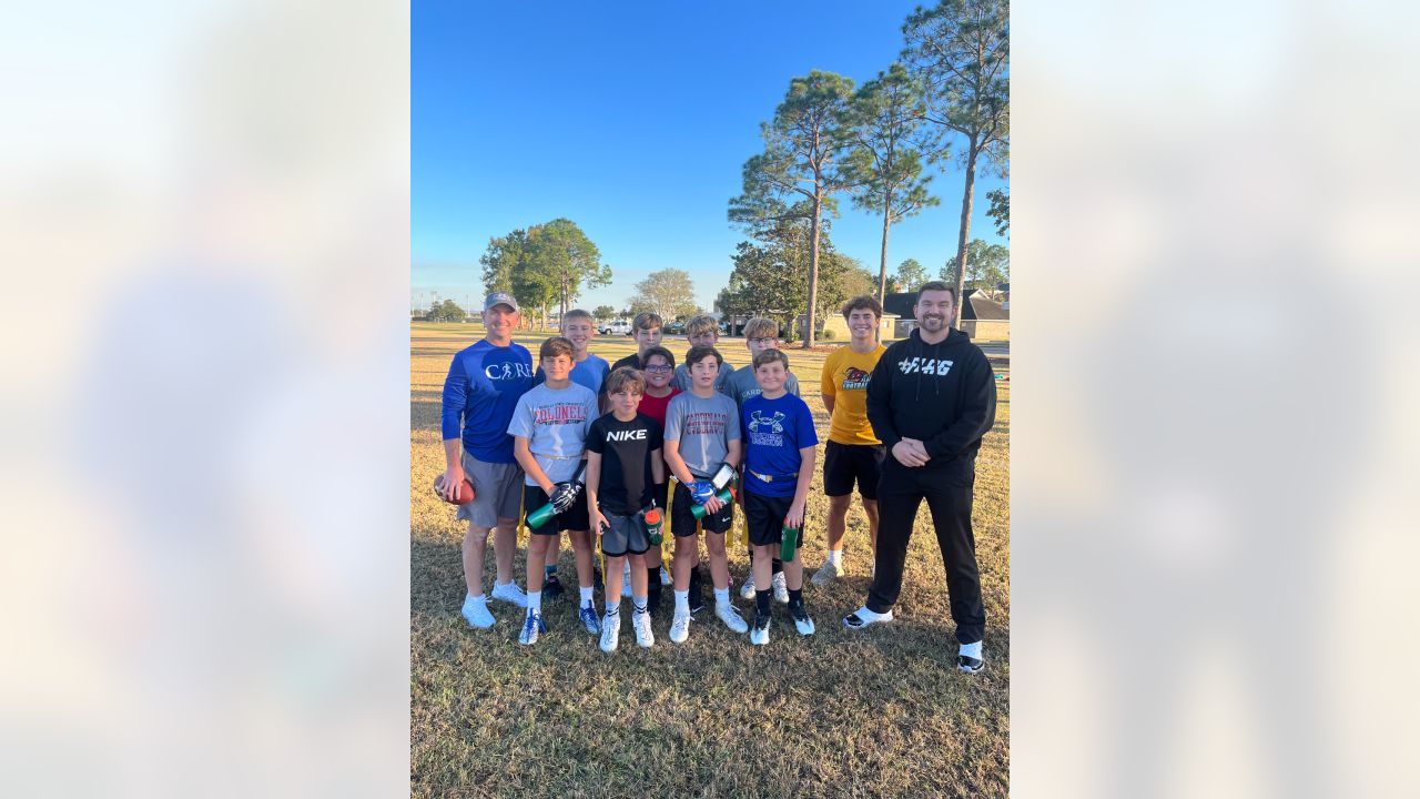 Photos: Saints, Gatorade highlight NFL Youth Flag football team in