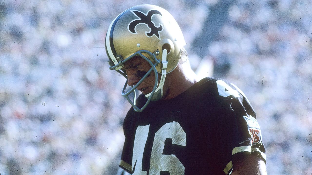 Wide receiver Danny Abramowicz of the New Orleans Saints watches from  News Photo - Getty Images