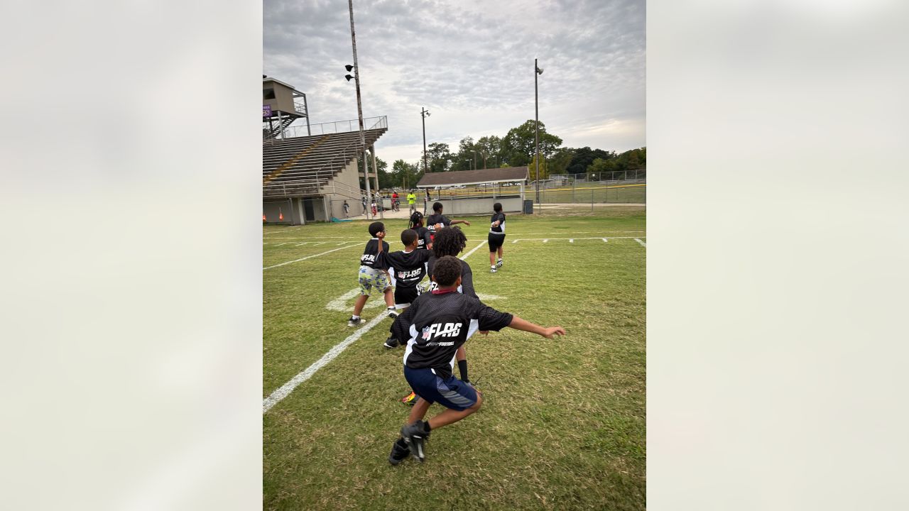 Photos: Saints, Gatorade highlight NFL Youth Flag football team in