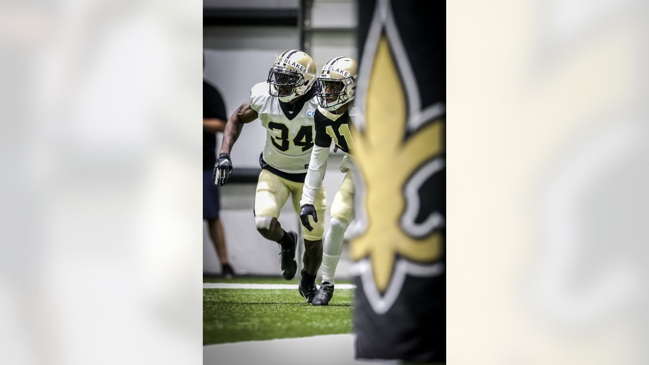 Saints honor Jacob Blake during Thursday's practice - Canal Street