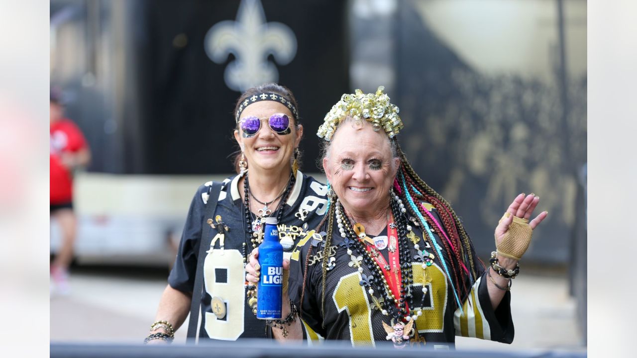 Fans in Champions Square: Buccaneers Game