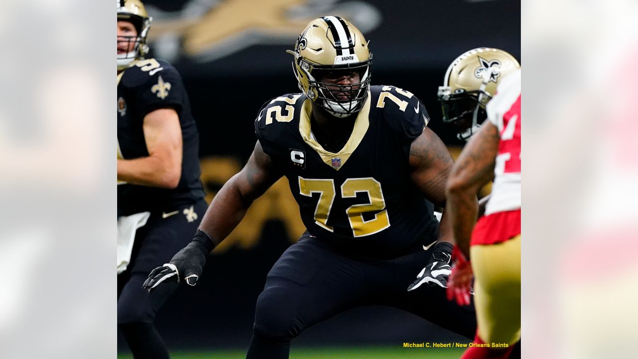 Download NFL Terron Armstead New Orleans Saints Wallpaper