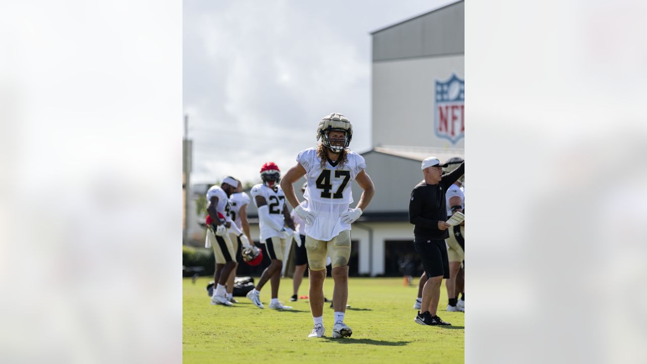 New Orleans Saints cornerback Alontae Taylor (27) during an NFL football  game against the Los Angeles Rams, Sunday, Nov. 20, 2022, in New Orleans.  (AP Photo/Tyler Kaufman Stock Photo - Alamy