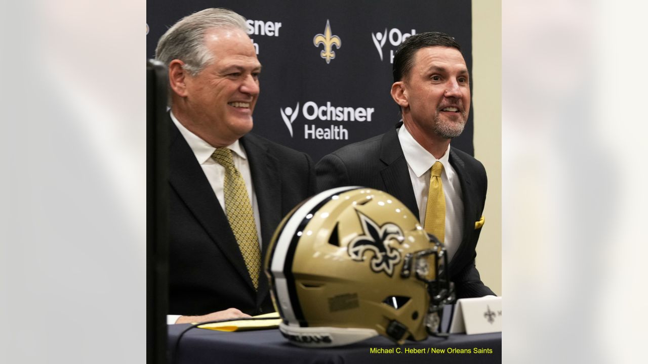 Behind-the-scenes: Dennis Allen's first day as Saints head coach