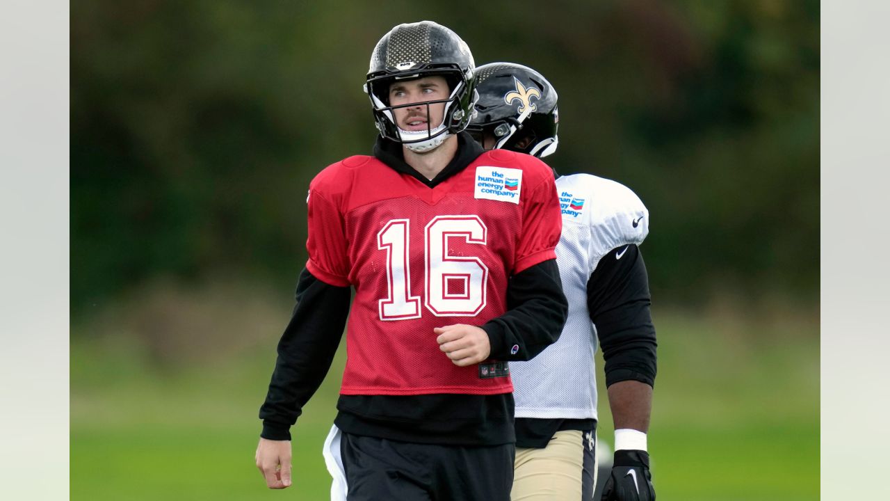 Saints Debut Their Awesome New Black Helmets on Sunday in London