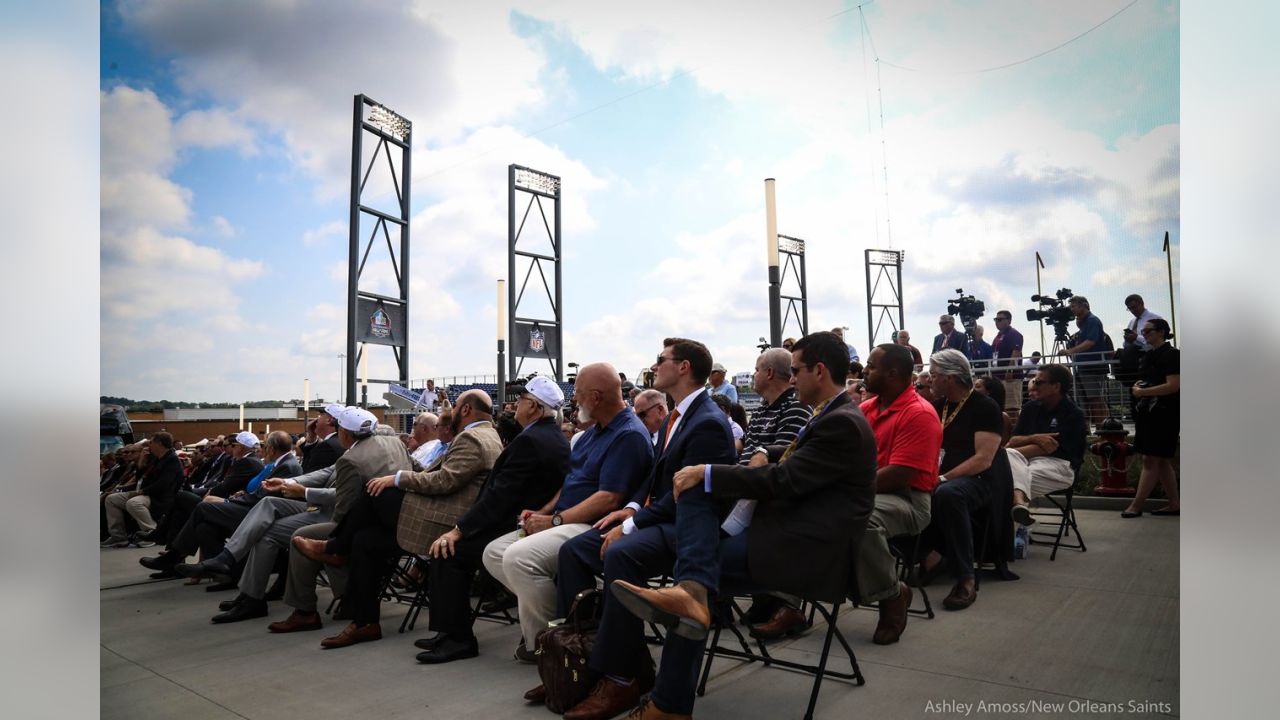 Tom Benson Hall of Fame Stadium officially dedicated in Canton – Crescent  City Sports