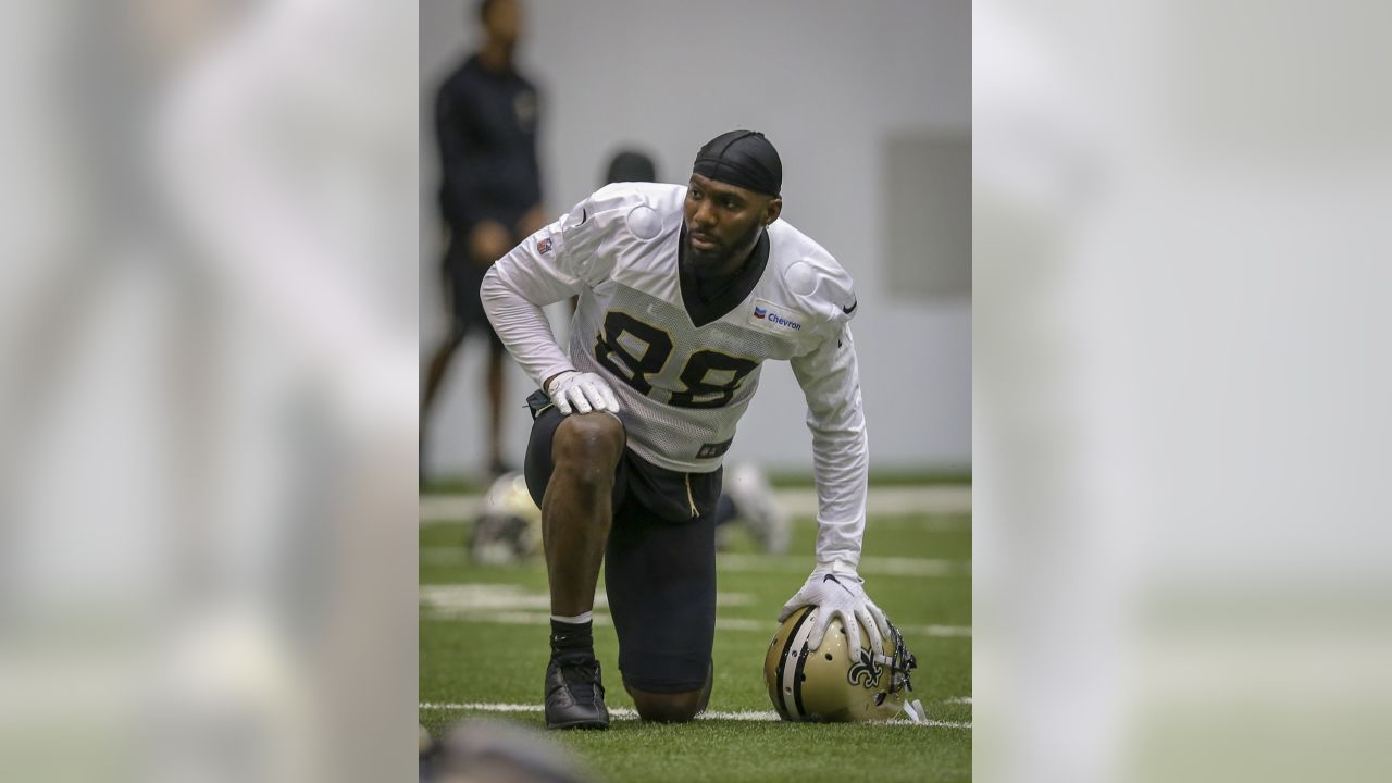 First look: Dez Bryant at Saints practice