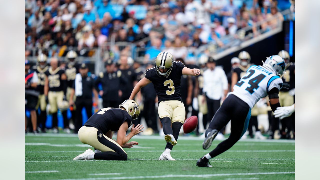 New Orleans Saints wide receiver Michael Thomas (13) during the NFL  football game between the New Orleans Saints and the Carolina Panthers on  Sunday September 24, 2017 in Charlotte, NC. Jacob Kupferman/CSM