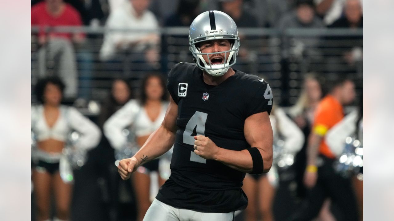 New Orleans Saints officials, quarterback Derek Carr continued