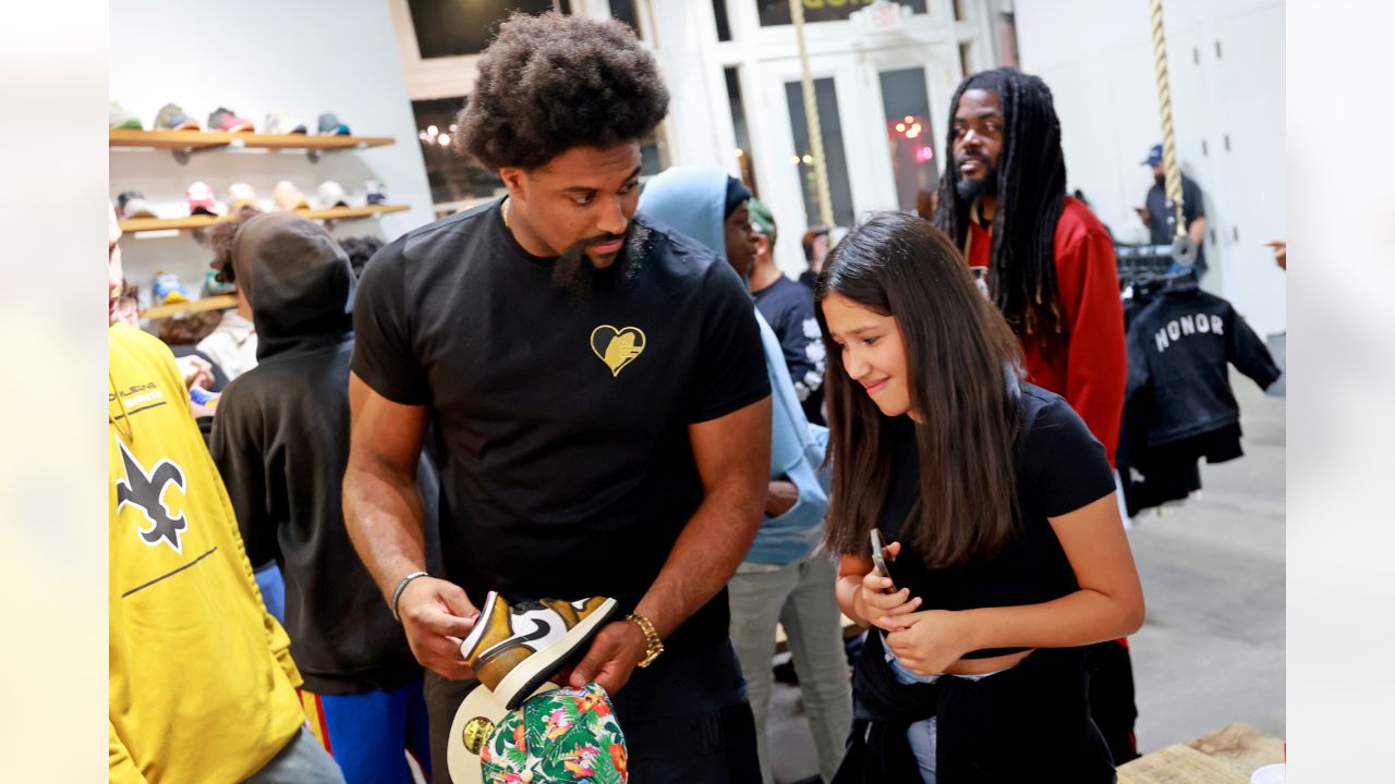 New Orleans Saints on Twitter: Last night, @CamJordan94 gifted 30 kids  from the Youth Empowerment Project (@YEPNOLA) with a pair of sneakers of  their choice! 