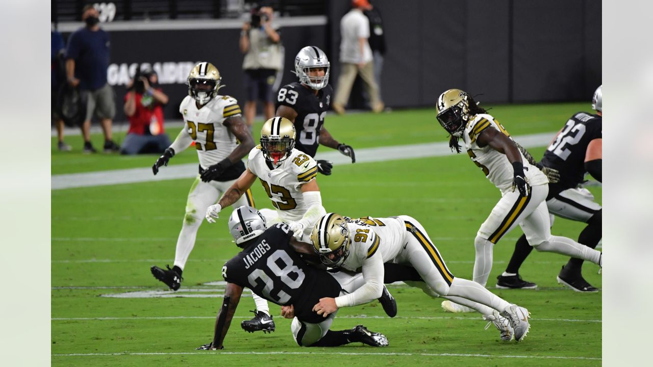 Las Vegas Raiders host New Orleans Saints in 1st game at Allegiant Stadium  on Monday Night Football - ABC7 San Francisco