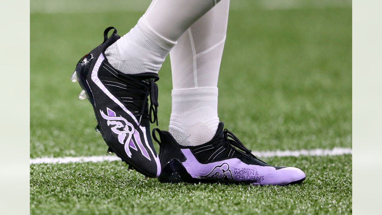 Saints players showcase My Cause, My Cleats shoes