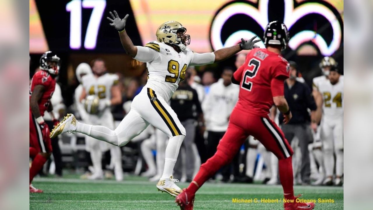 Cam Jordan Sacked His Shoes to Help a Draft Prospect Run Drills at the NFL  Combine - Sports Illustrated New Orleans Saints News, Analysis and More