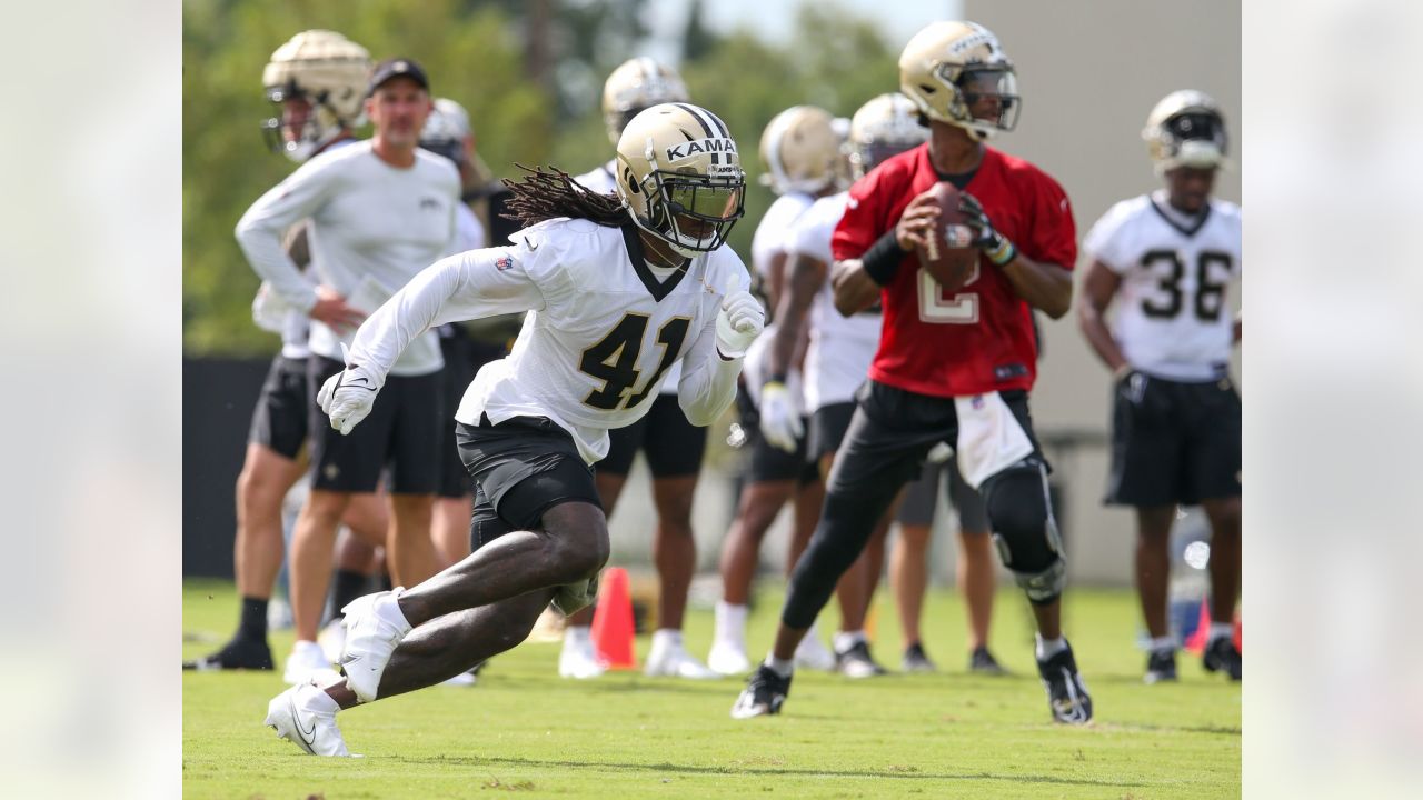 Saints' Michael Thomas, Marcus Davenport training camp moves