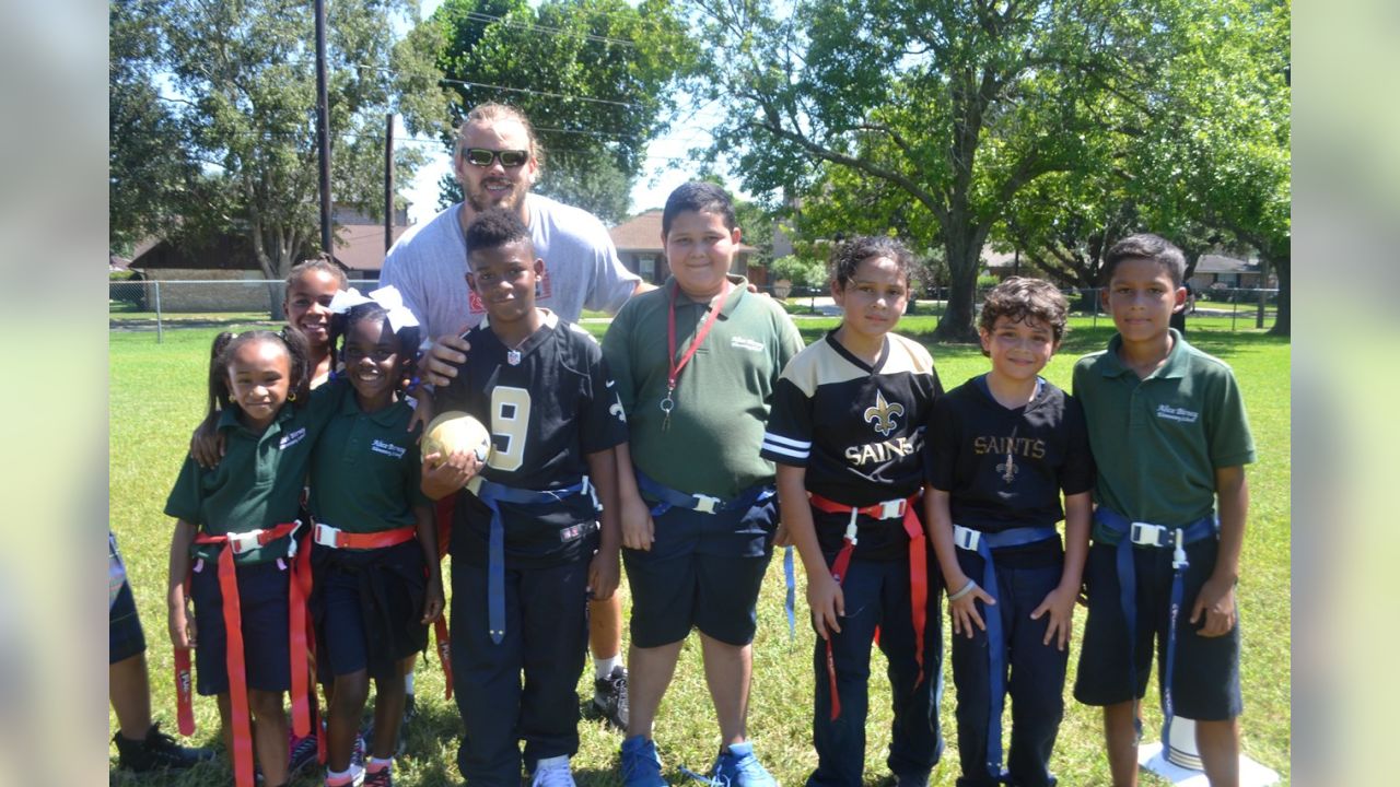 Nine Saints players visit community events on off day