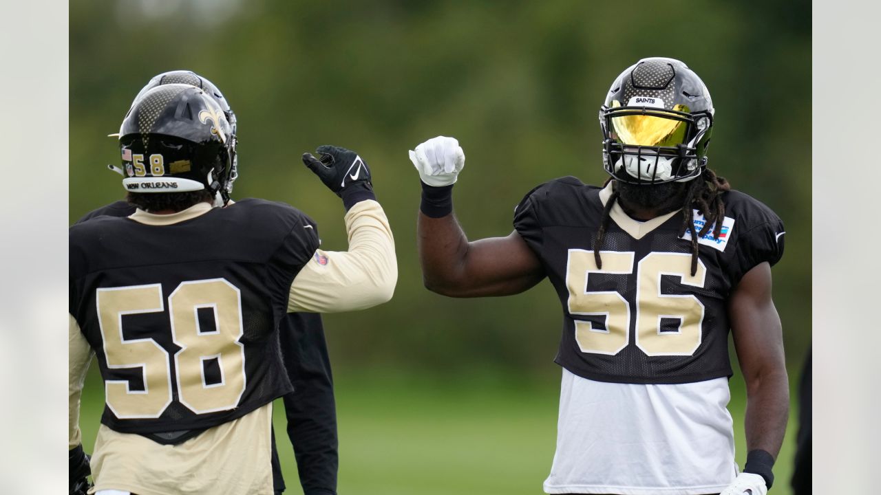 New Orleans Saints on X: The #Saints will wear their black helmets for  their game in London on Oct. 2 vs. the Vikings! #MINvsNO