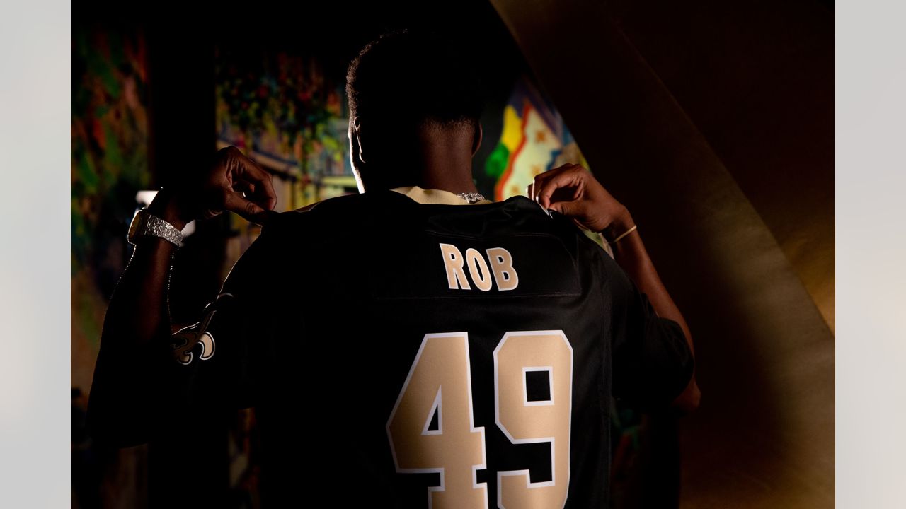 Photos: Saints hype video shoot with Rob49