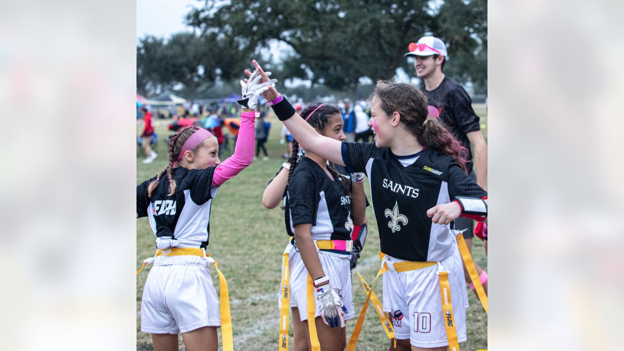 Saints host NFL flag football tournament with USA Football