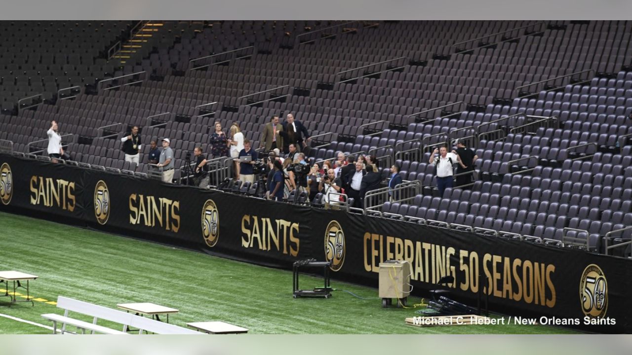 Good gracious!' Longest video boards in NFL unveiled at Mercedes-Benz  Superdome, Saints