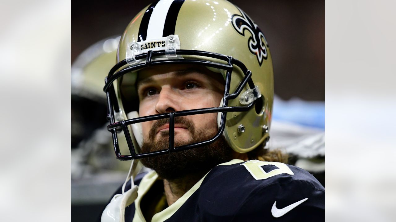 New Orleans Saints punter Thomas Morestead (6) punts the ball