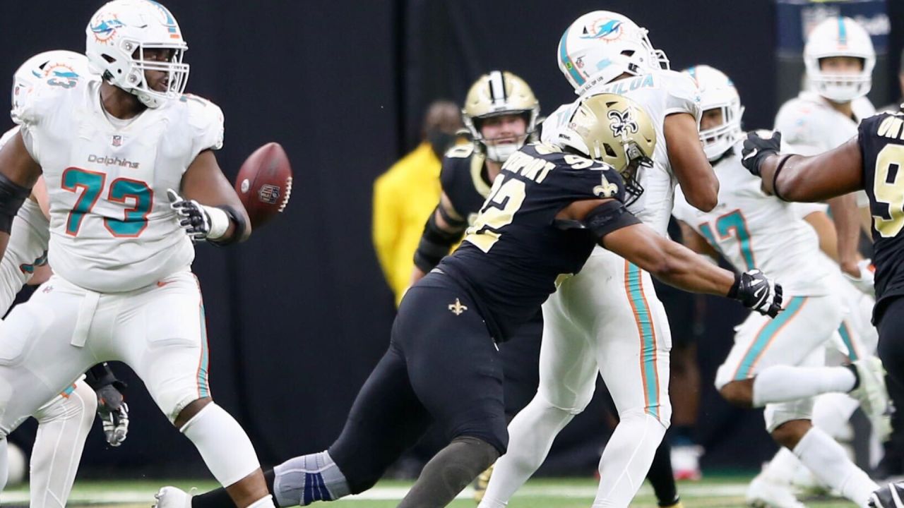 MARCUS DAVENPORT 8X10 PHOTO NEW ORLEANS SAINTS FOOTBALL NFL PICTURE