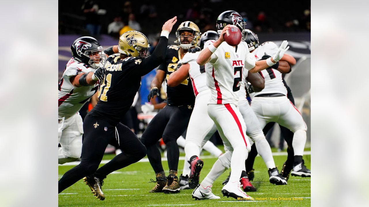 Trey Hendrickson New Orleans Saints Nike Game-Used #91 Jersey vs. Atlanta  Falcons on November 22 2020 - Size 44