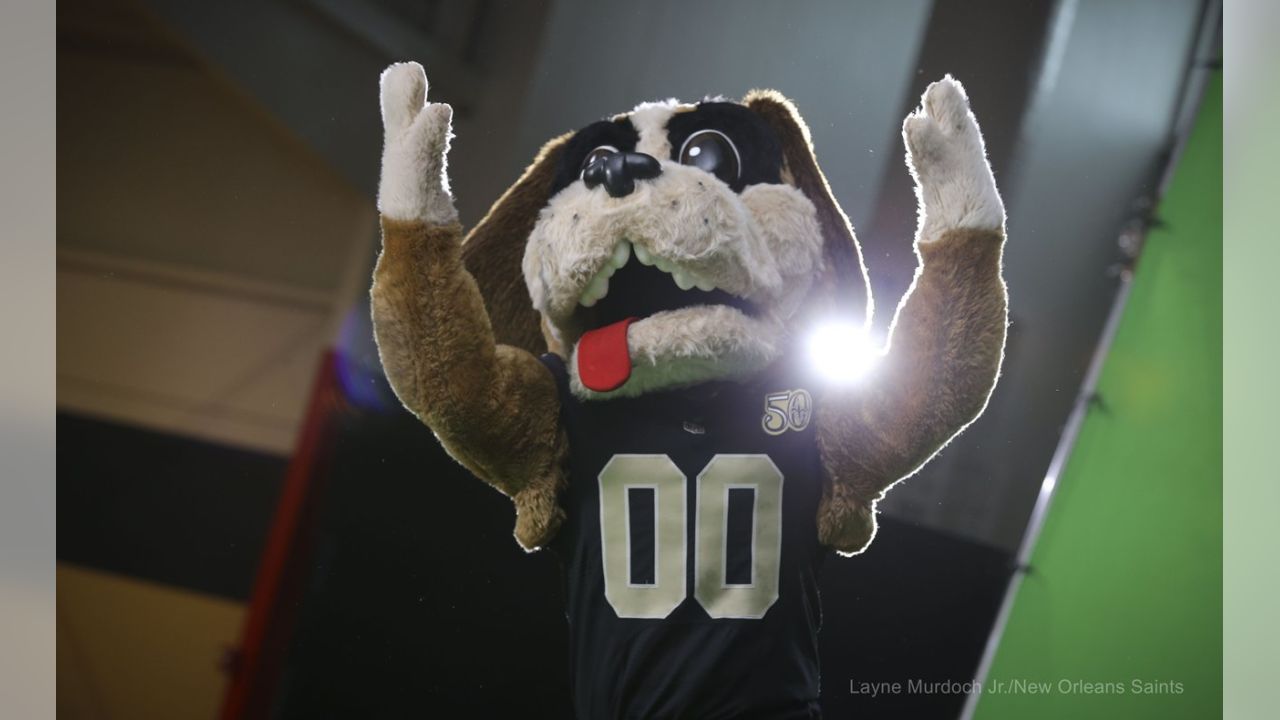 New Orleans Saints mascots have always put a smile on fans' faces