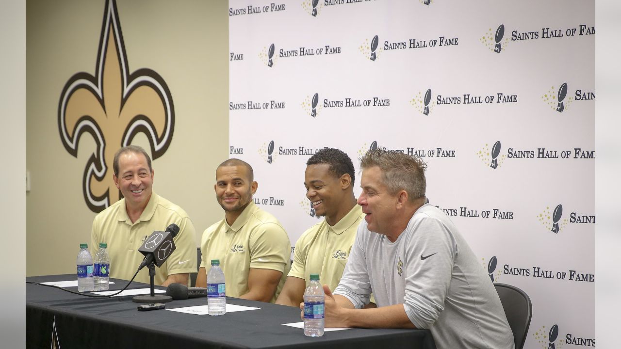 New Orleans Saints on X: Moore, Thomas and Hebert set to be honored by # Saints Hall of Fame in September    / X