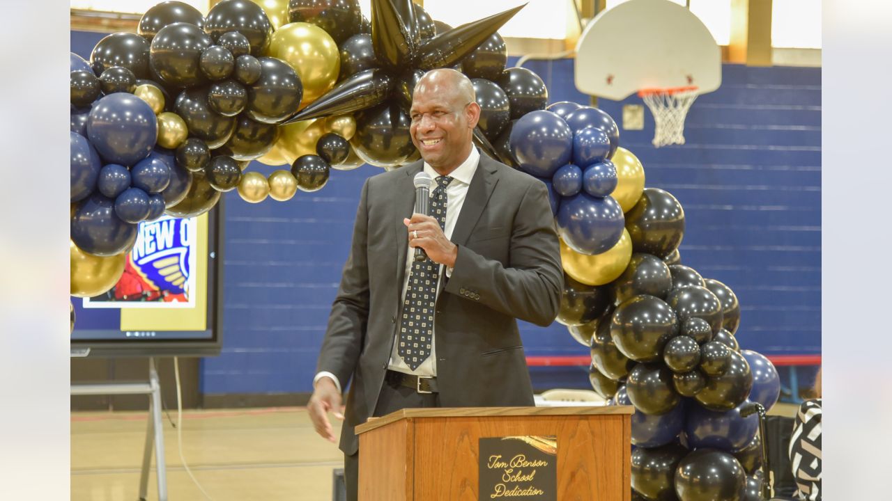 Photos: Gayle Benson attends Tom Benson School dedication ceremony Photo  Gallery