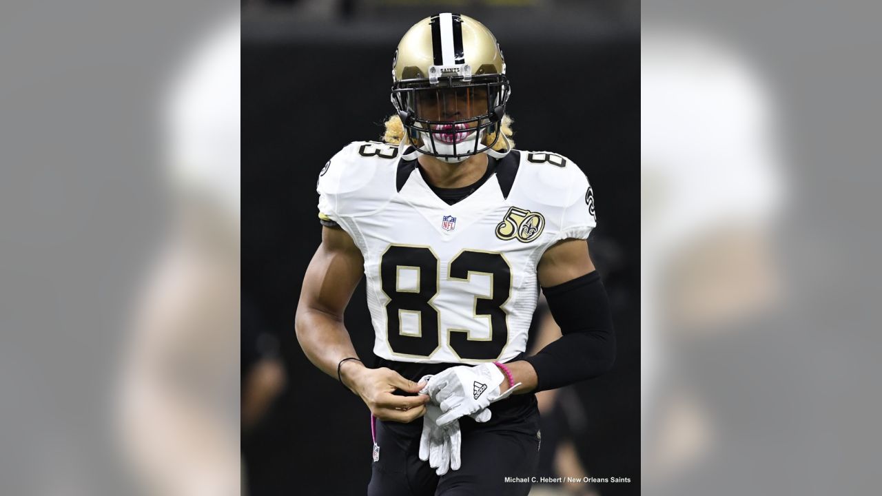 New Orleans Saints wide receiver Willie Snead (83) leaves the