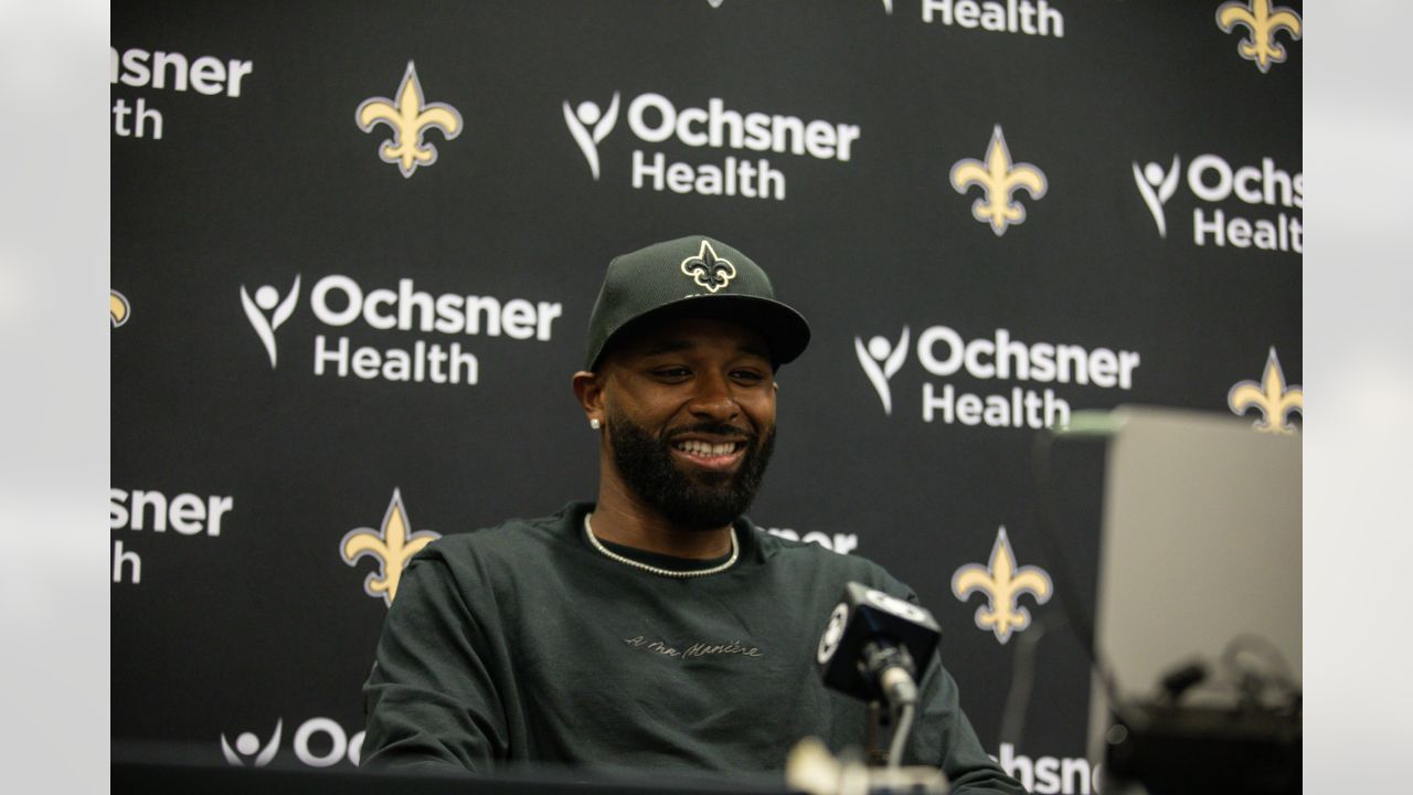 Jarvis Landry now gets to see himself in New Orleans Saints uniform