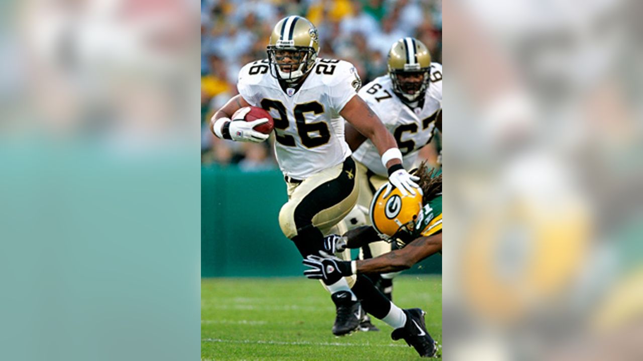 Deuce McAllister was drafted by the New Orleans Saints 13 years ago today