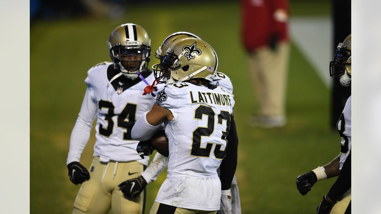 Saints Break Out Alternate Helmets for Decisive NFC South Game