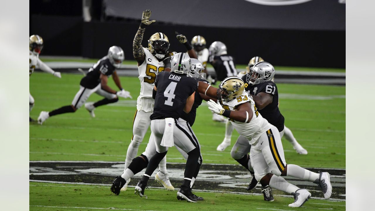 Raiders win 34-24 against Saints during first home game at Allegiant  Stadium