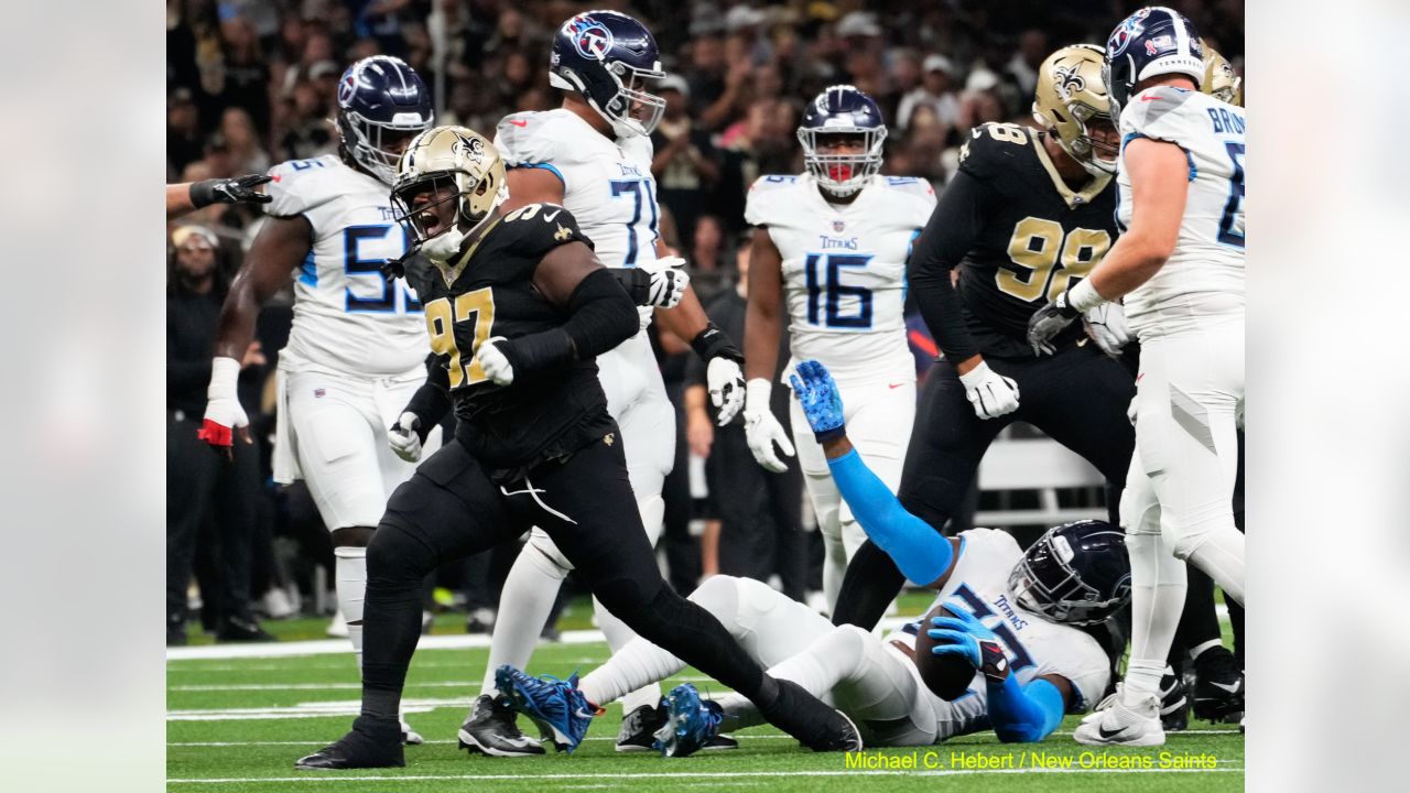 New Orleans Saints edge the Tennessee Titans 16-15
