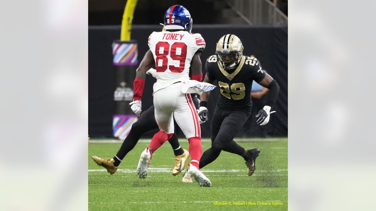 Giants stun Saints in overtime for thrilling first win