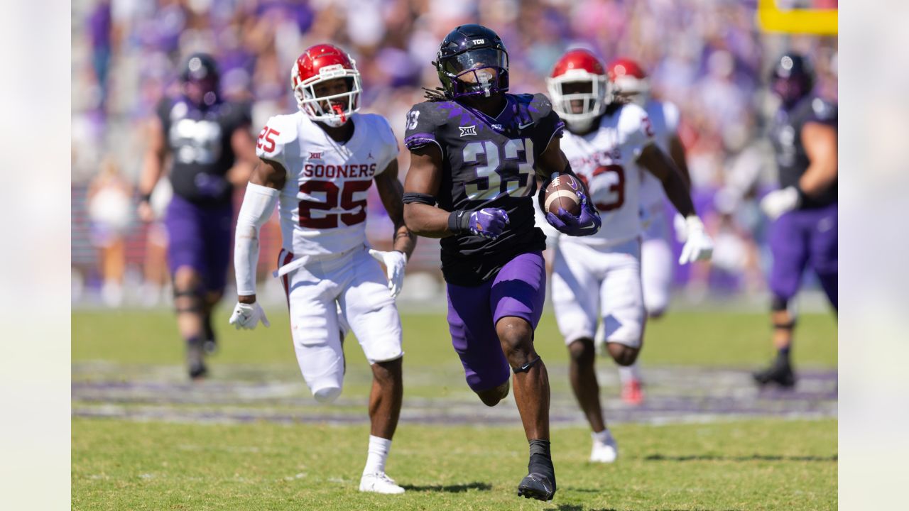 With the 71st pick in the 2023 NFL Draft the New Orleans Saints select  Kendre Miller, RB from TCU! #ProFrogs