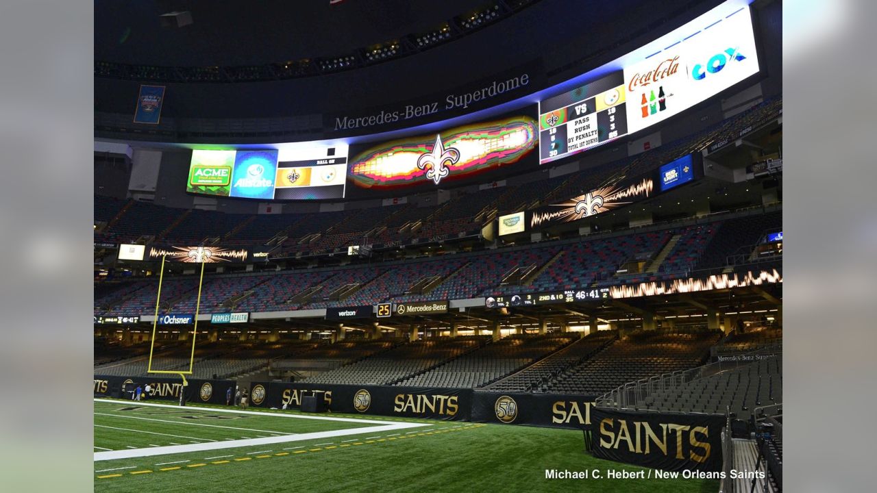 New Orleans Saints Mercedes-Benz Superdome 8 x 10 Football Stadium Photo