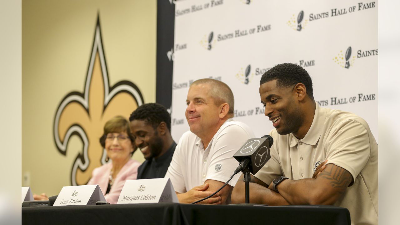 Sean Payton praises Saints Hall of Famers Reggie Bush, Marques Colston