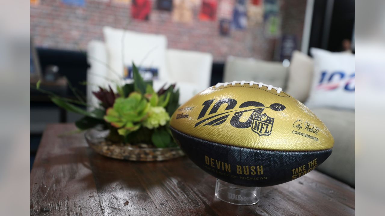 Wilson NFL 100 Gold Football