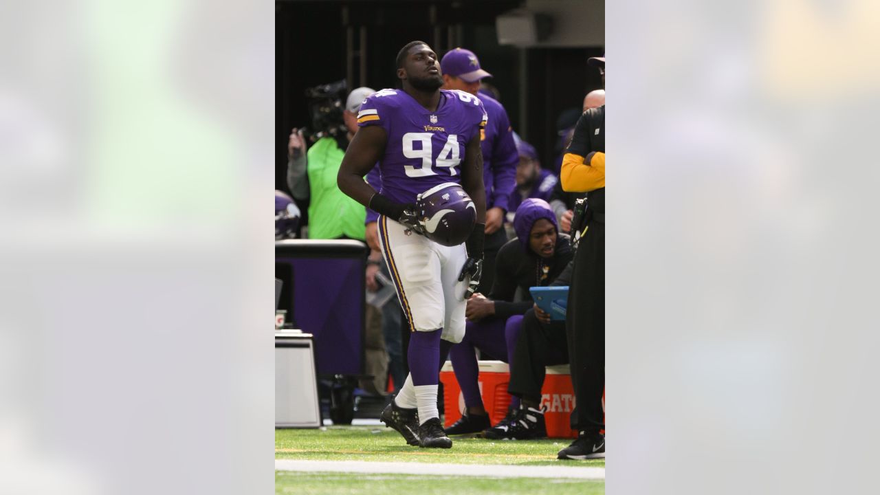 Atlanta Falcons defensive lineman Jaleel Johnson (90) signals for a fumble  recovery during the first half of an NFL football game against the Tampa  Bay Buccaneers, Sunday, Jan. 8, 2023, in Atlanta.