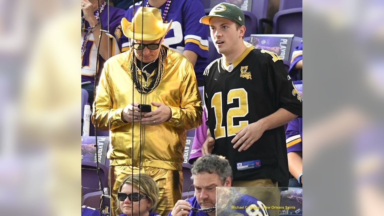 NFL fans celebrate Halloween