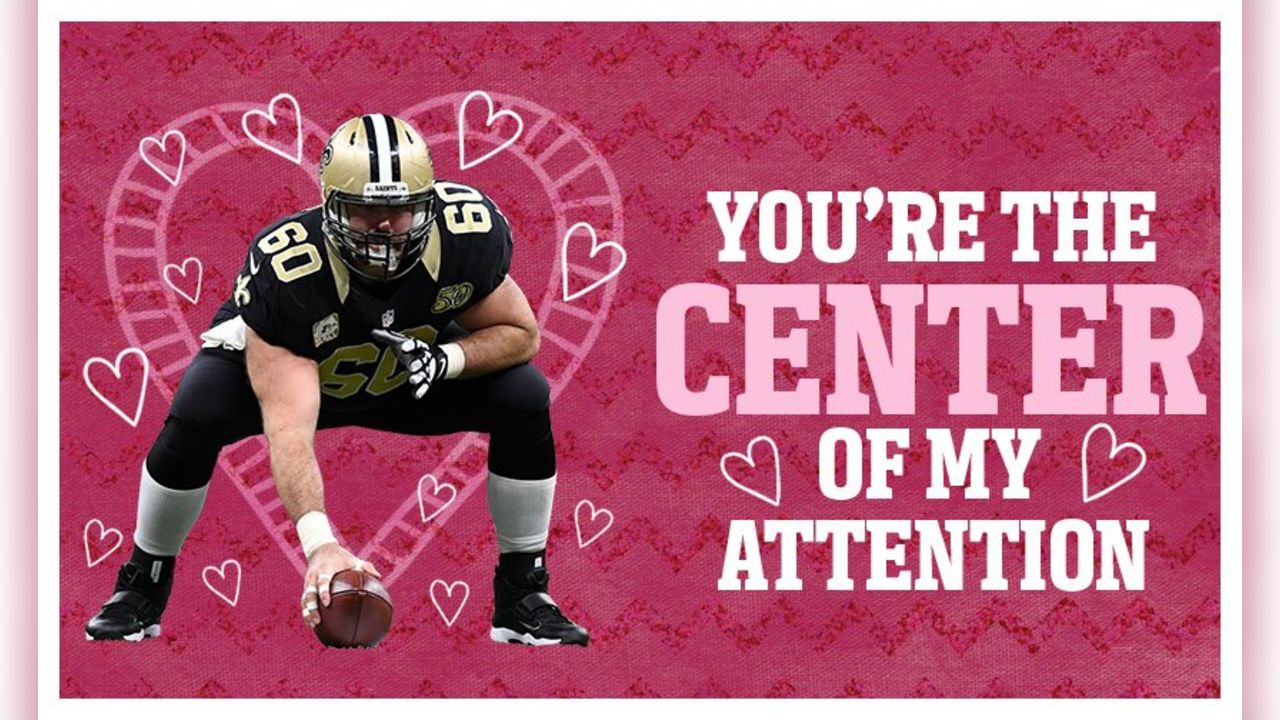 New Orleans Saints on X: Valentine's Day is tomorrow! Don't forget cards  for your loved ones ->  #Saints   / X