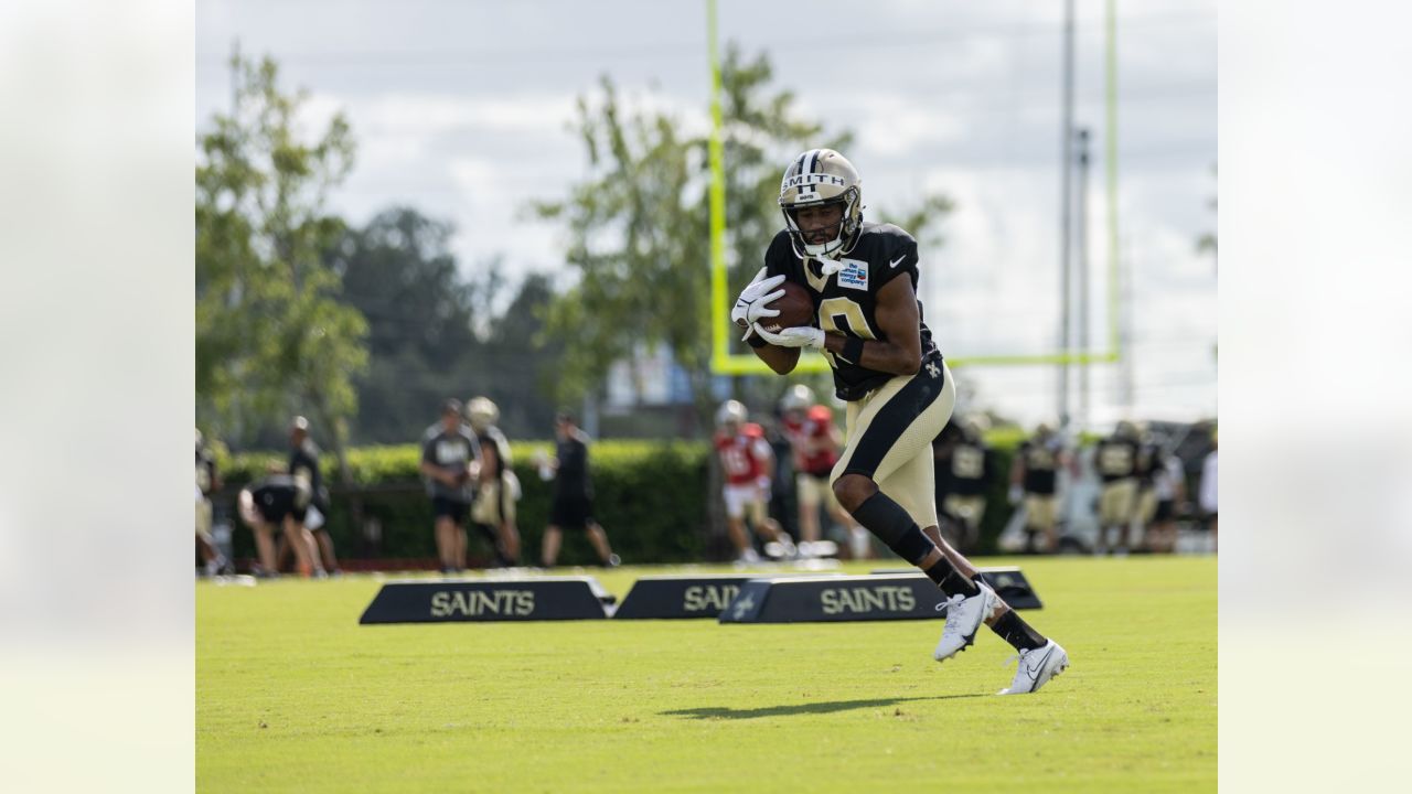 New Orleans Saints quarterback Jameis Winston (2) throws at the NFL team's  football training camp in Metairie, La., Friday, Aug. 4, 2023. (AP  Photo/Gerald Herbert Stock Photo - Alamy