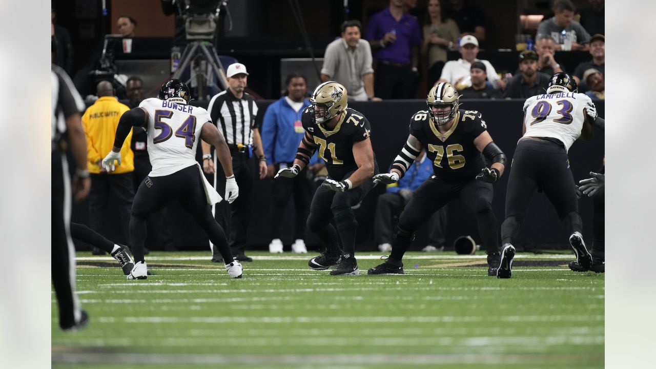 Offensive tackles Ryan Ramczyk, James Hurst, Trevor Penning