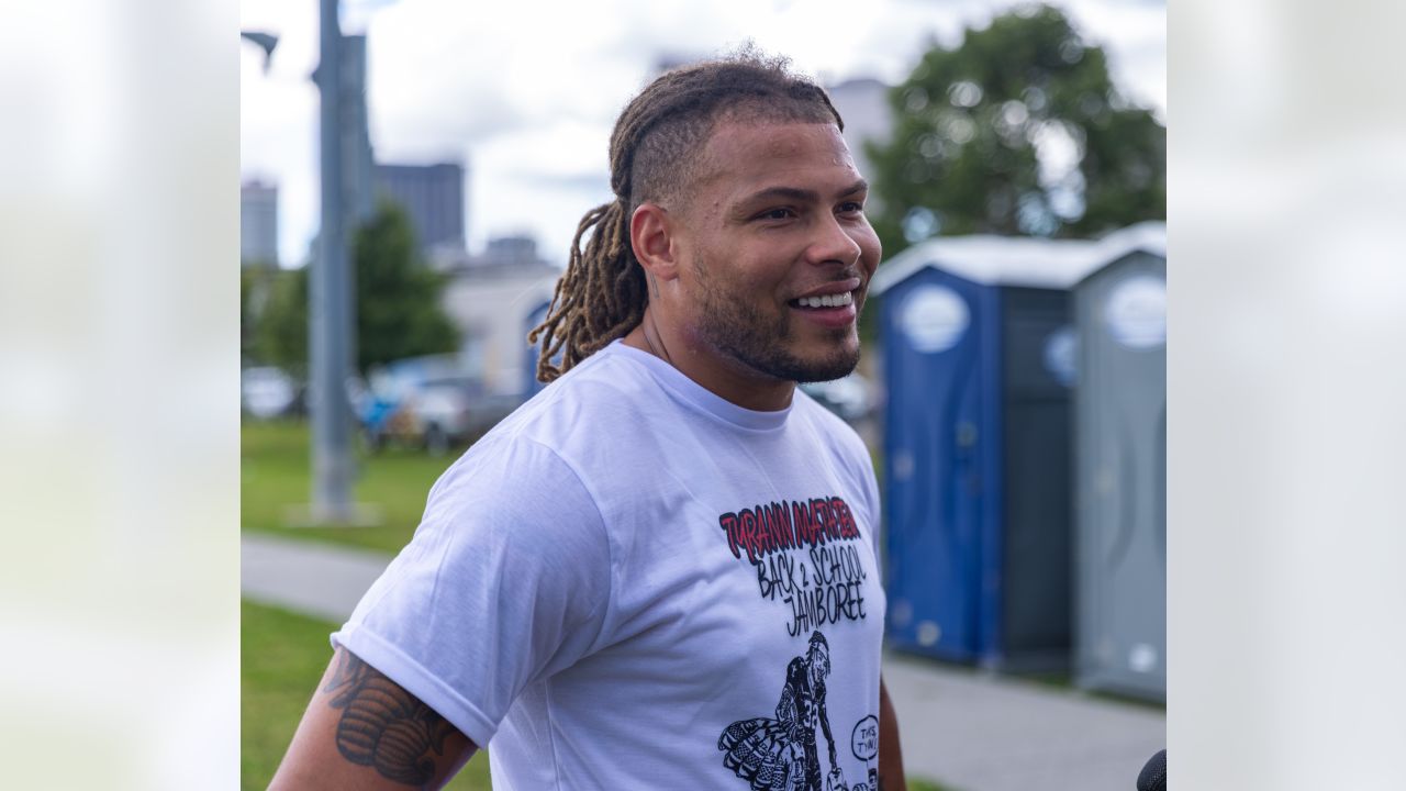 Saints Tyrann Mathieu hosts his 4th annual back-to-school jamboree - Canal  Street Chronicles