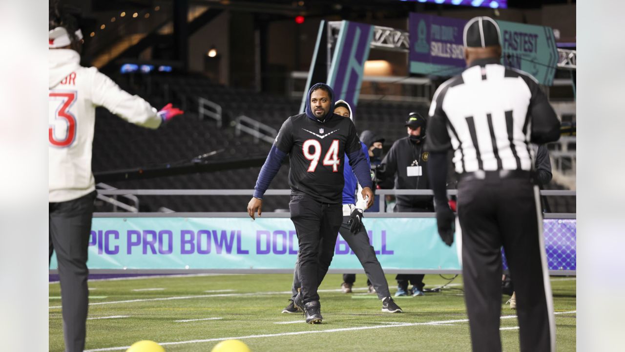 Photos: Alvin Kamara participates in Epic Pro Bowl Dodgeball game