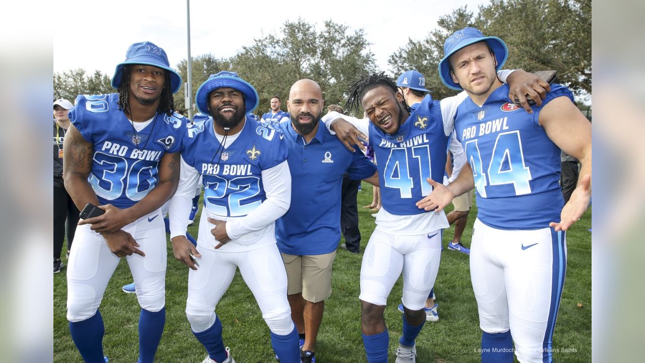 Saints at 2019 NFL Pro Bowl Practice Day 3 - January 25, 2019