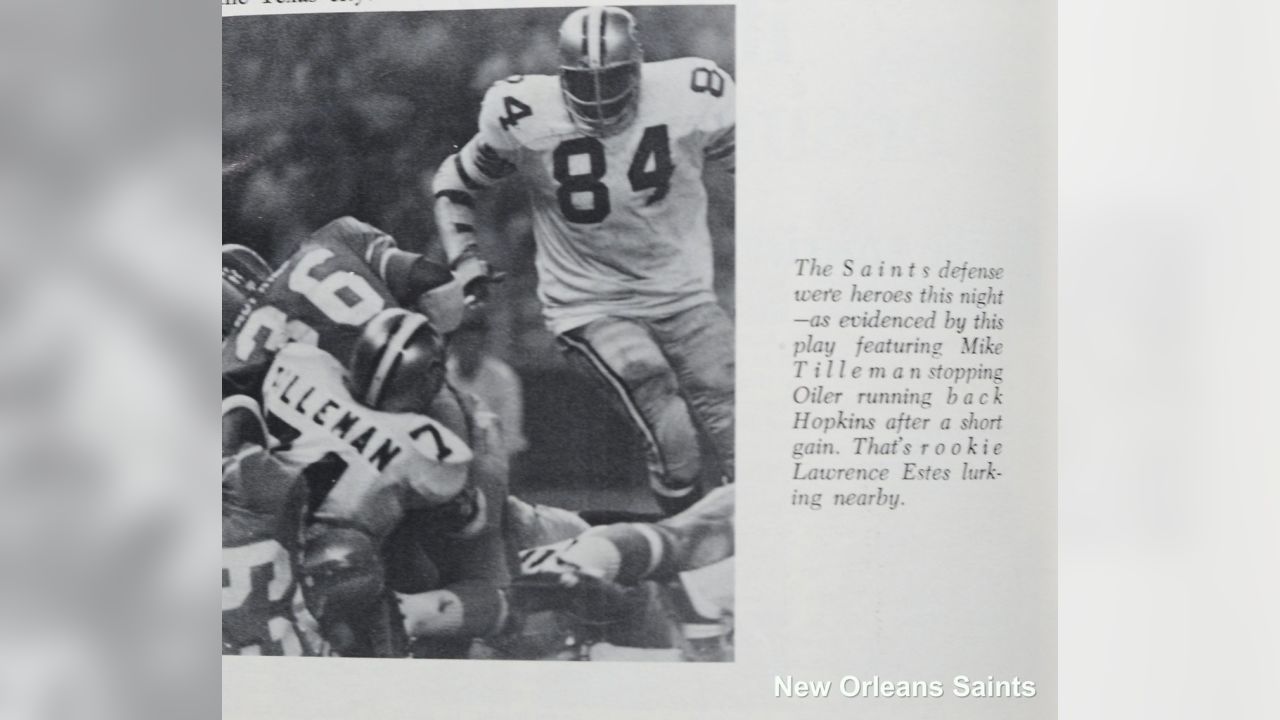 1970: Jim Otis of the New Orleans Saints. (Sportswire via AP